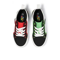 Baskets basses à lacets Mario et Luigi pour garçons (jeunes)