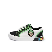 Youth Boys Mario and Luigi low top lace up sneaker