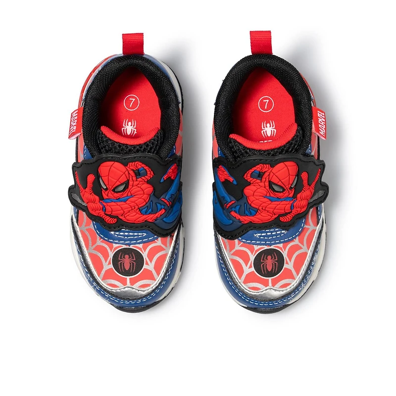 Baskets lumineuses Spider-Man pour garçons tout-petits