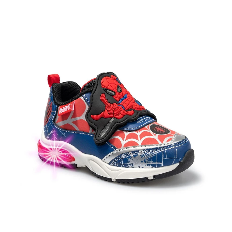 Baskets lumineuses Spider-Man pour garçons tout-petits