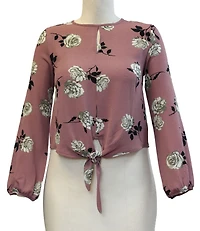Style Therapy Tie Front Top