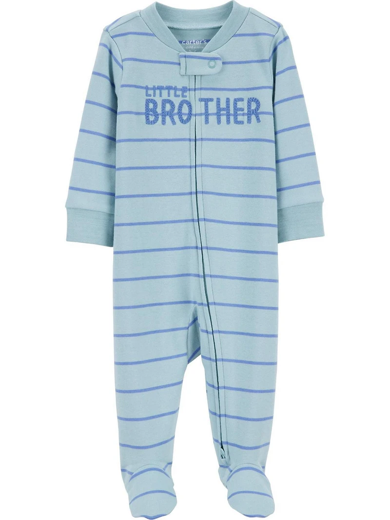 Carter's Child of Mine Baby Boys' Sleep N Play Little Brother, Preemie - 6/9 Months