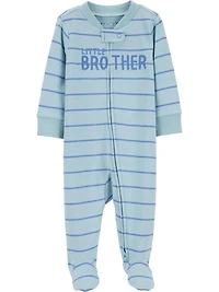 Carter's Child of Mine Baby Boys' Sleep N Play Little Brother, Preemie - 6/9 Months