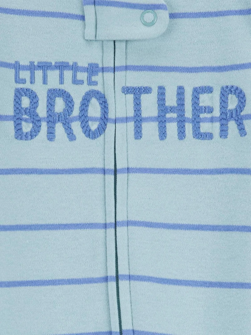 Carter's Child of Mine Baby Boys' Sleep N Play Little Brother, Preemie - 6/9 Months