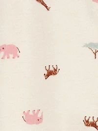 Carter's Child of Mine Sleep N Play Beige Safari pour bébé fille