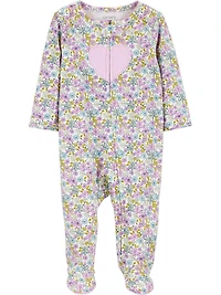 Carter's Child of Mine Sleep N Play Cœur floral pour bébé fille