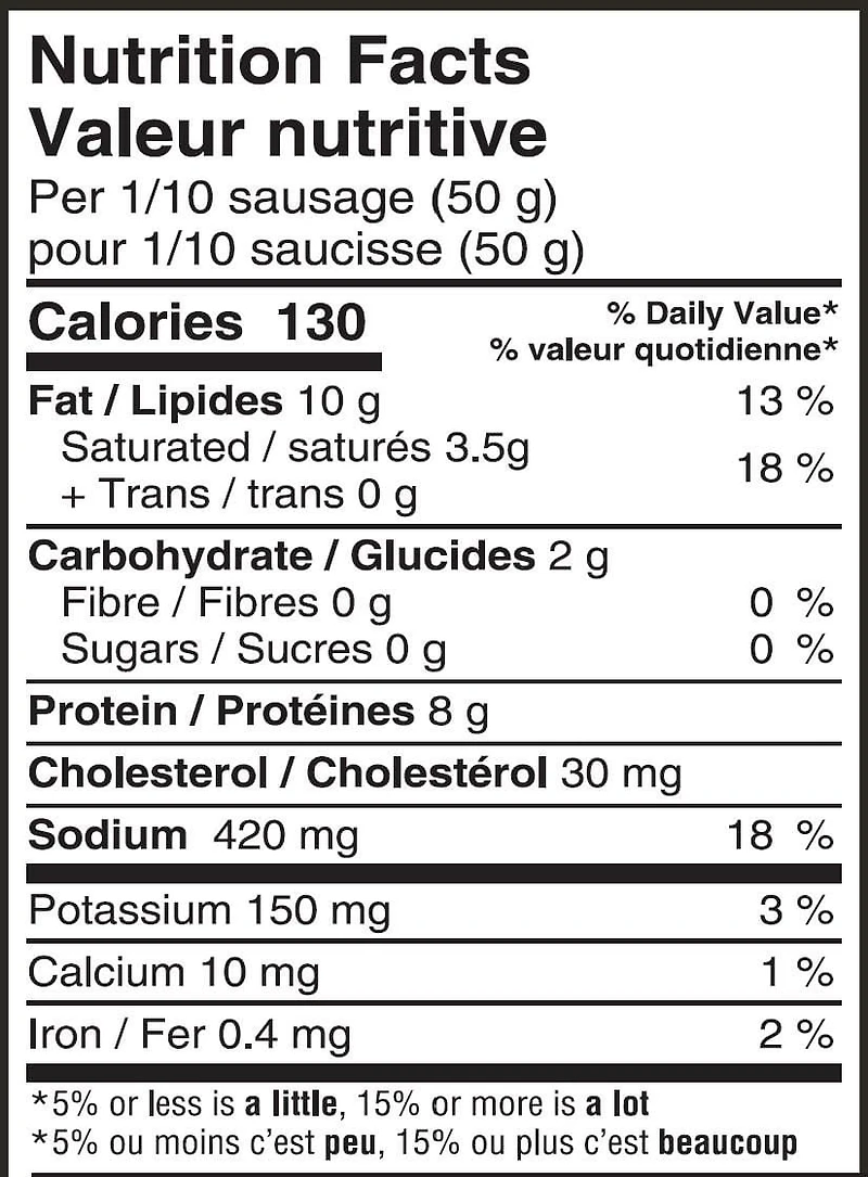 Original Farmer Sausage, 500 g