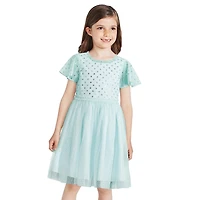 George Girls' Sequin Mesh Dress