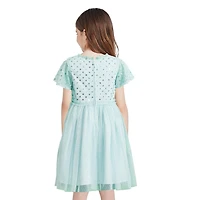 George Girls' Sequin Mesh Dress