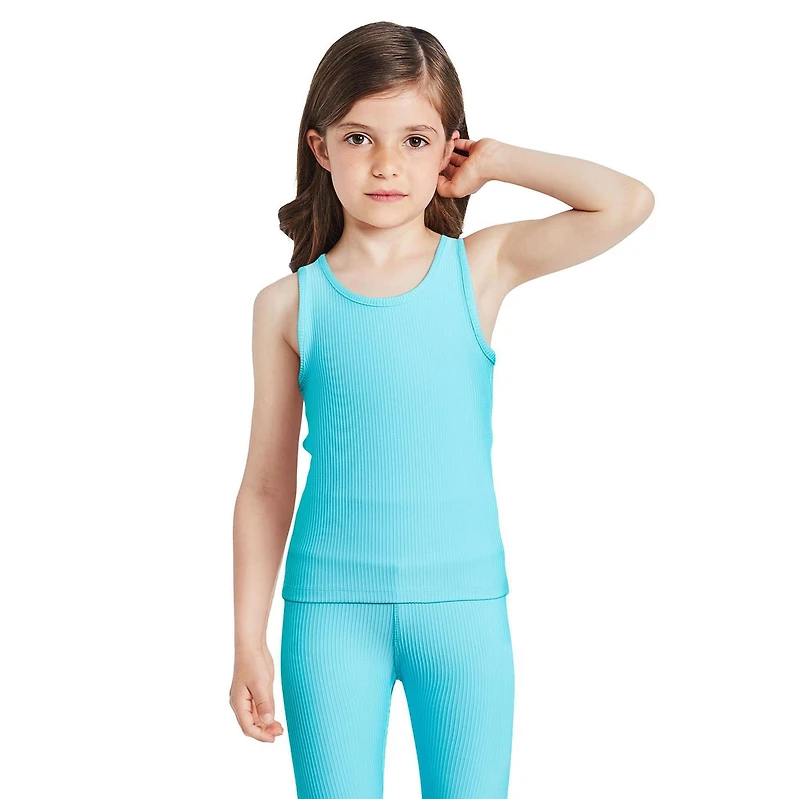 Athletic Works Girls' Rib Tank Top