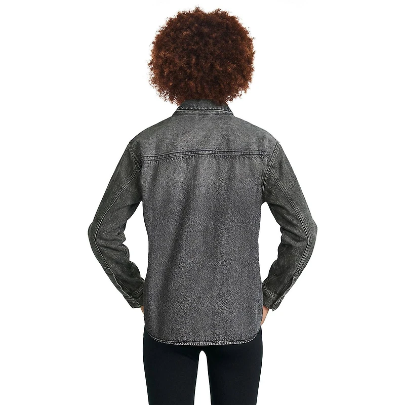 George Boys' Long-Sleeve Denim Shirt