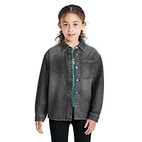 Chemise en denim à manches longues George pour garçons