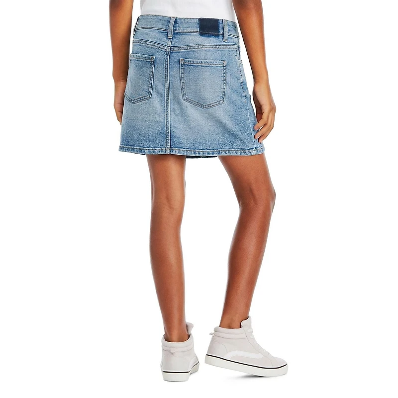 Jupe en denim à taille asymétrique George pour filles