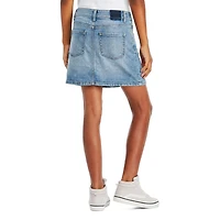 Jupe en denim à taille asymétrique George pour filles
