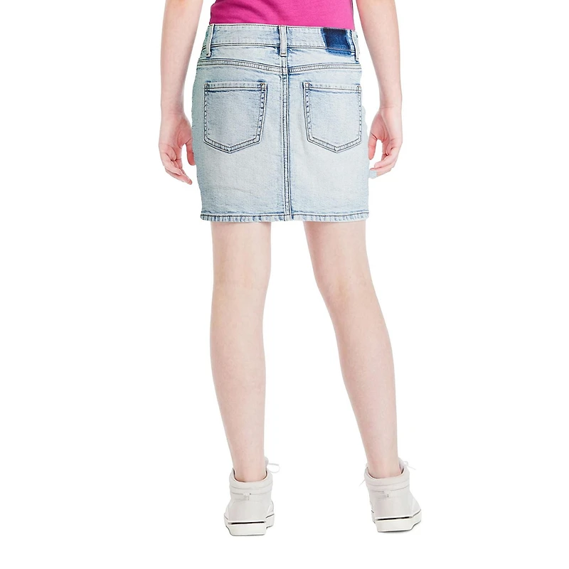George Girls' Asymmetrical Waist Denim Skirt