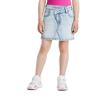 George Girls' Asymmetrical Waist Denim Skirt