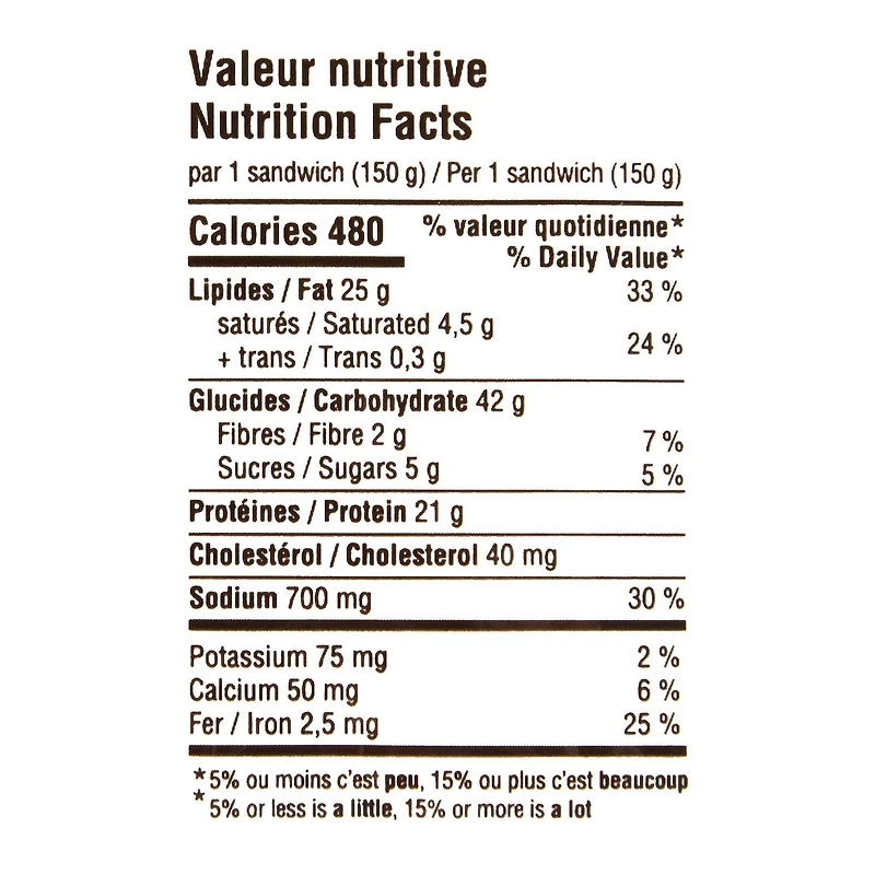 Martel Chicken Salad Sandwich, 150 g