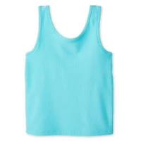 Athletic Works Girls' Rib Tank Top