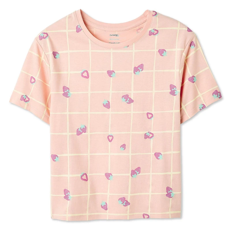 George Girls' Printed T-Shirt