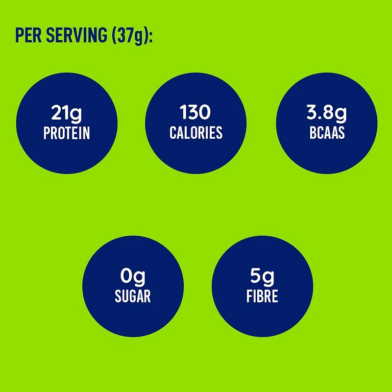 LEANFIT ORGANIC PLANT-BASED PROTEIN™ Chocolate 715g - Organic Plant Protein Powder, 21g Protein Per Serving, Vegan, Gluten-Free, Soy-Free, Non-GMO, Sugar-Free, Complete Amino Acid Profile