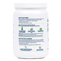 LEANFIT PLANT-BASED PROTEIN & GREENS™ Vanilla 517g - 20g Plant Protein + 4 Leafy Greens Per Serving, Vegan, Gluten-Free, Non-GMO, Soy-Free, No Sugar, Complete Amino Acid Profile, Size: 517g Tub (20 Servings)
