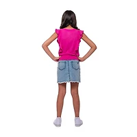 Girls Justice Flutter Fashion Tank