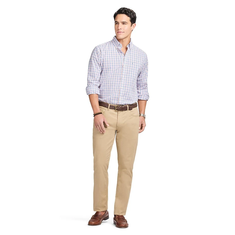 IZOD L/S PERFORMANCE WOVEN SHIRT