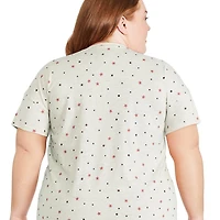 George Plus Women's Crew Neckline Nightshirt