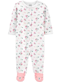 Child of Mine made by Carter's Infant Girls' Sleep N Play Outfit - Multi Floral