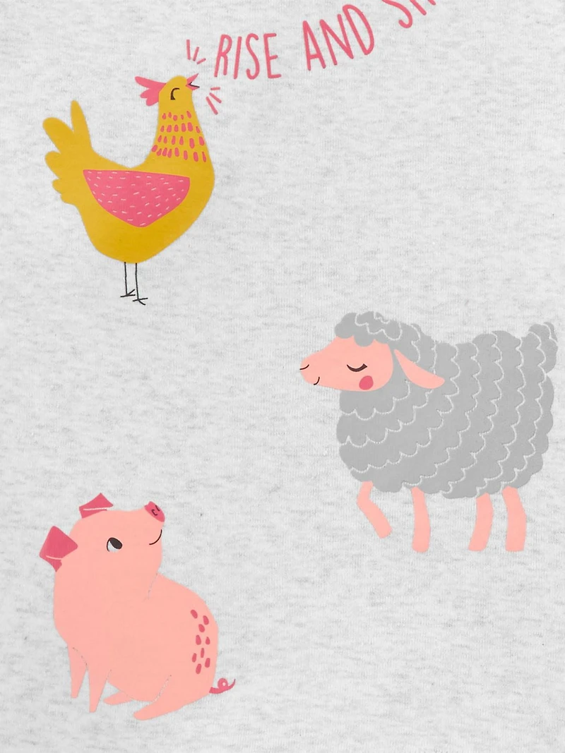 Pyjama 4 pièces pour Bébé Coton Garcon Child of Mine made by Carter’s – Construction