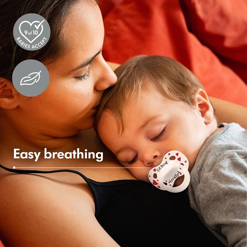 Medela Baby new DAY & NIGHT Pacifier, 24-hour set with glow in the dark pacifier, BPA free, Lightweight and orthodontic. 18+mo Unisex