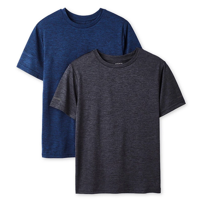 Lot de 2 t-shirts techniques Athletic Works pour garçons