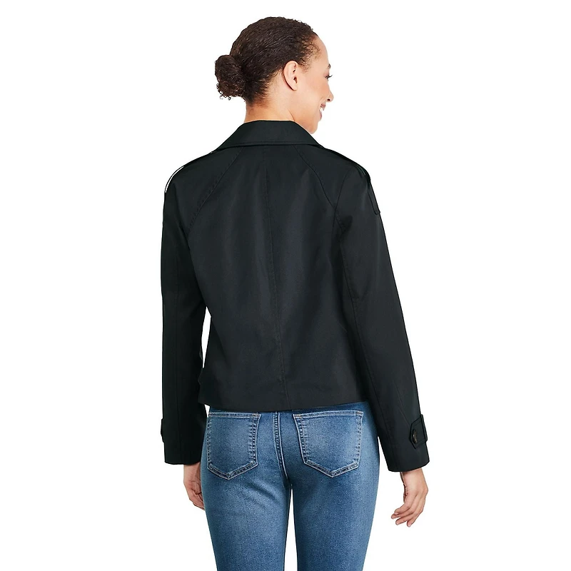 Imperméable écourté London Fog pour femmes