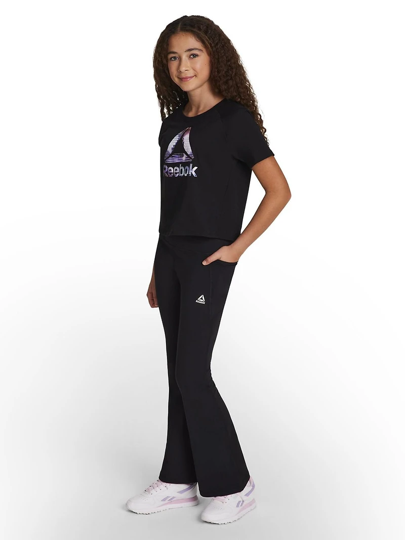 Reebok Girls’ Spotlight Flare Legging