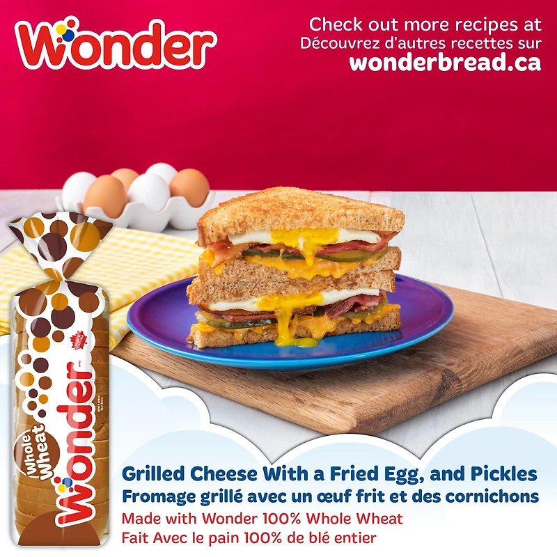 Wonder 100% Whole Wheat Bread, 570 g