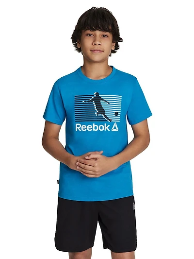 Reebok Boys’ Retro Soccer Graphic T-Shirt