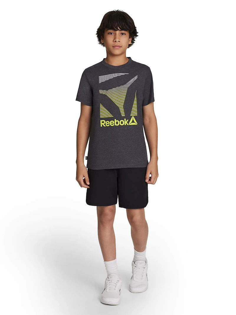 Reebok T-shirt graphique à côtes  pour garçons