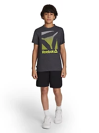 Reebok T-shirt graphique à côtes  pour garçons