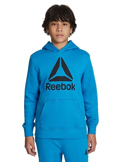 Sweat à capuche en polaire Delta de Reebok pour garçon
