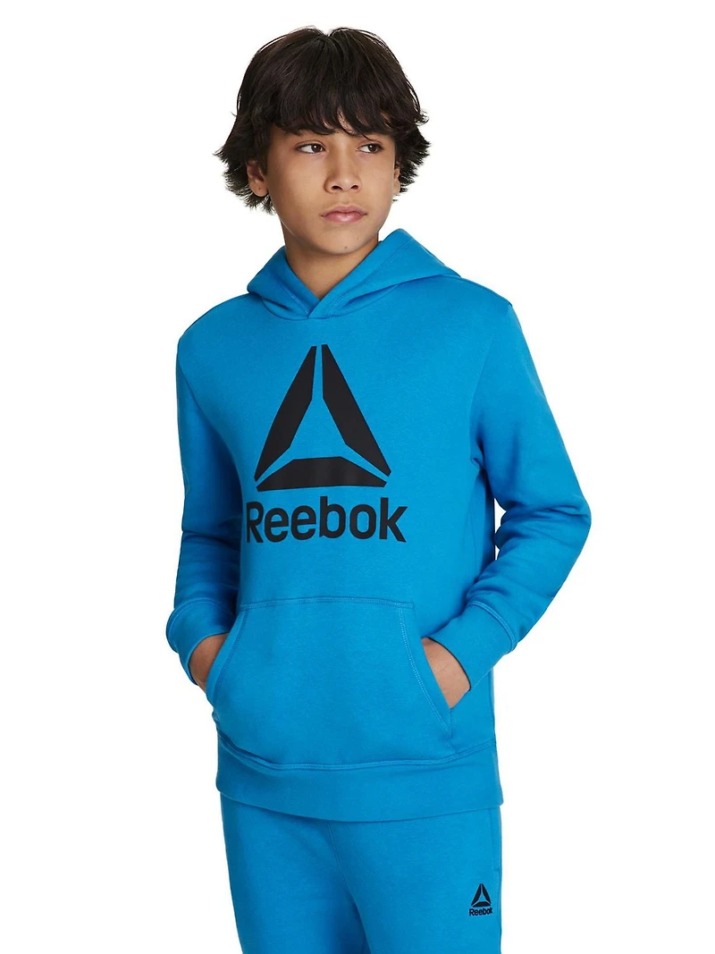 Sweat à capuche en polaire Delta de Reebok pour garçon