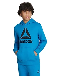 Sweat à capuche en polaire Delta de Reebok pour garçon