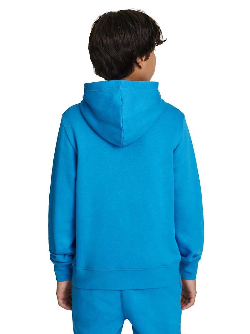 Sweat à capuche en polaire Delta de Reebok pour garçon