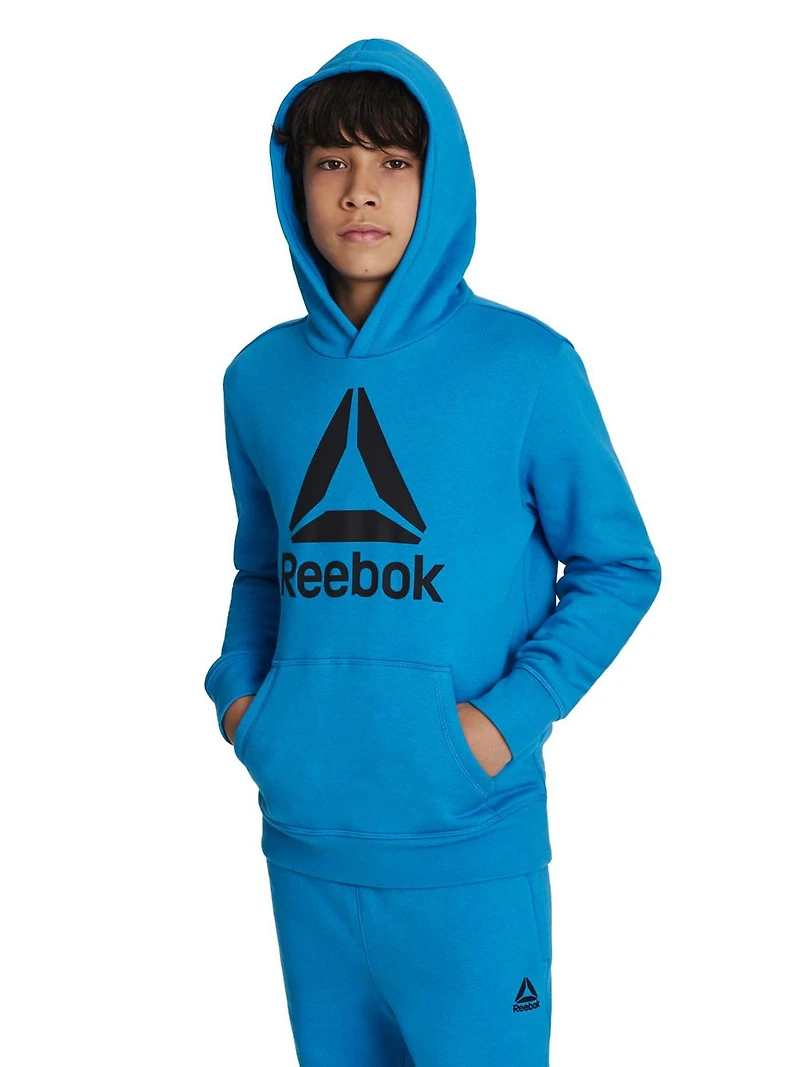 Sweat à capuche en polaire Delta de Reebok pour garçon
