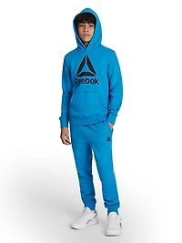 Sweat à capuche en polaire Delta de Reebok pour garçon