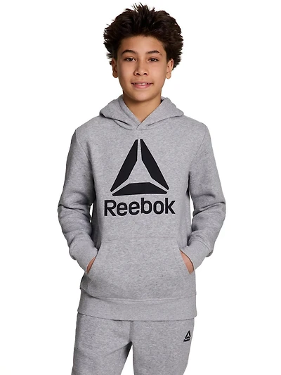 Sweat à capuche en polaire Delta de Reebok pour garçon