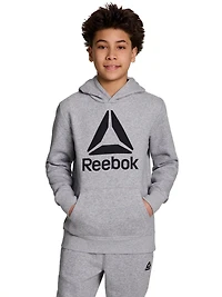 Sweat à capuche en polaire Delta de Reebok pour garçon