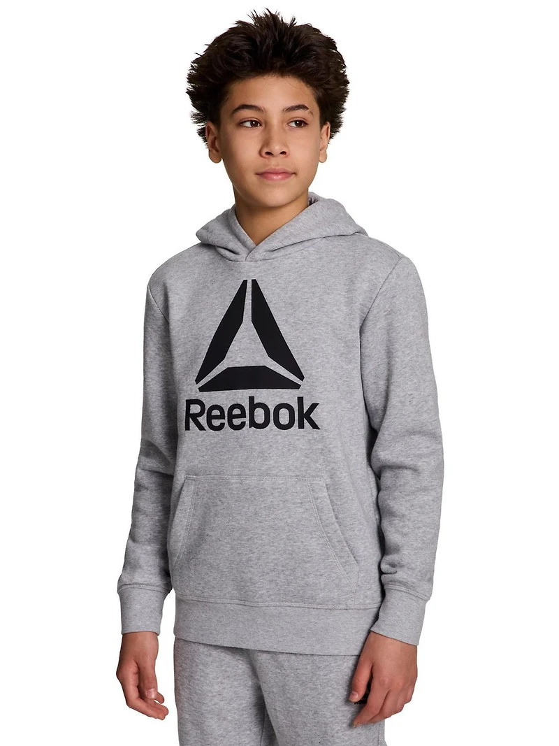 Sweat à capuche en polaire Delta de Reebok pour garçon
