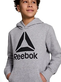 Sweat à capuche en polaire Delta de Reebok pour garçon