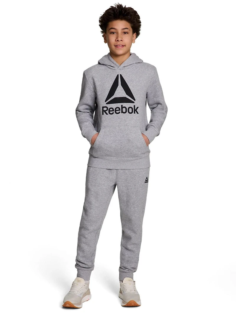 Sweat à capuche en polaire Delta de Reebok pour garçon
