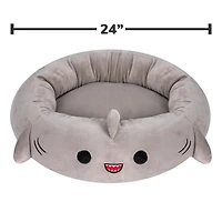 Squishmallows Dog and Cat Bed - Gordon le requin (Plusieurs tailles) Les adorables et compressibles Squishmallows !